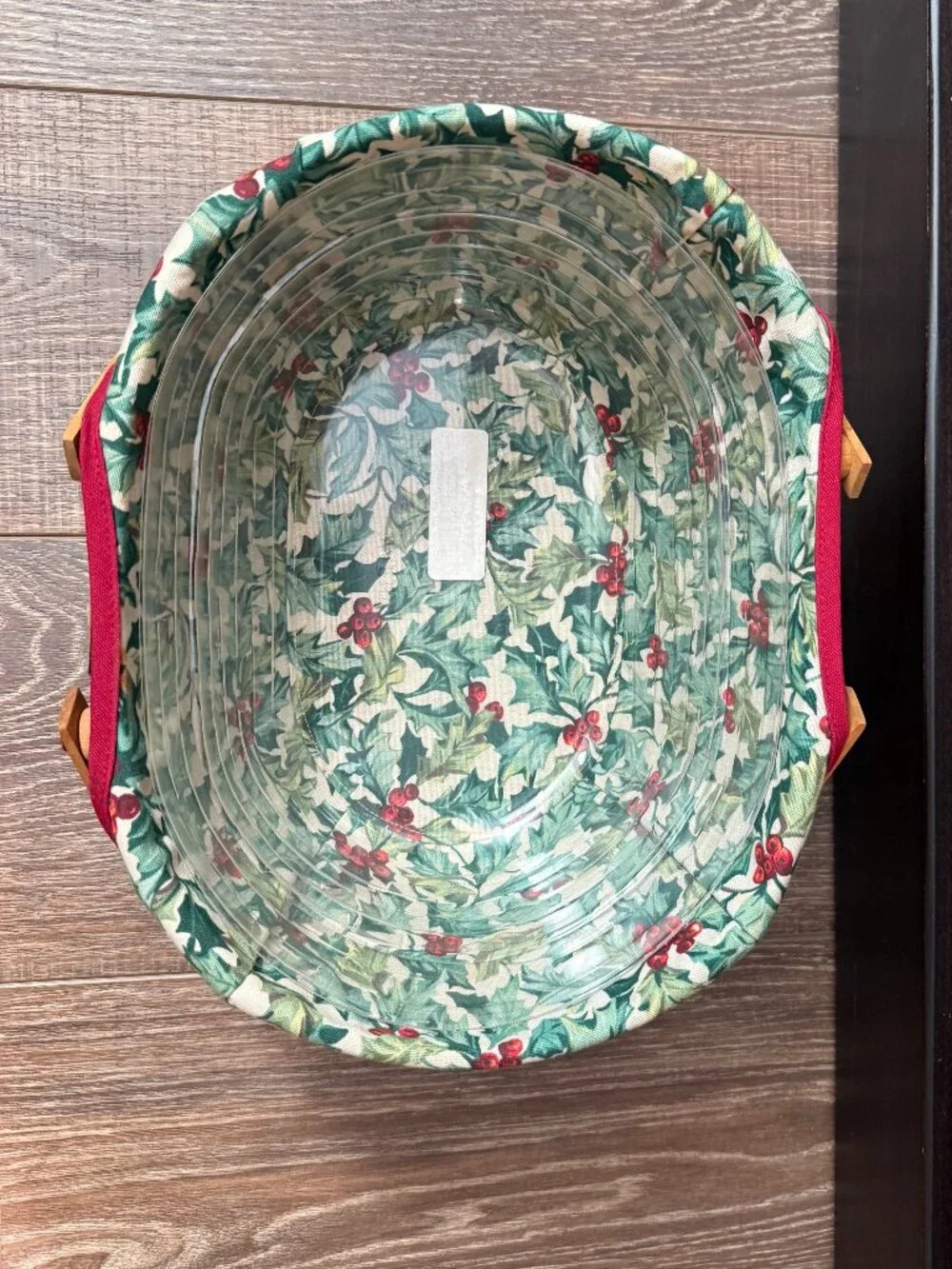 Longaberger-2004 Edition Christmas Collection Get Together Basket with Lid